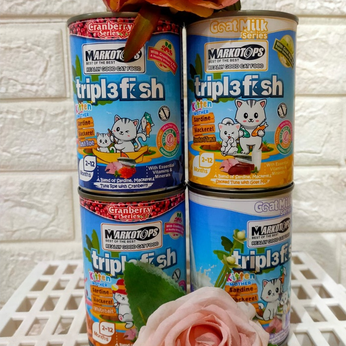 MARKOTOP KALENG TRIPLE FISH KITTEN ALL VARIAN