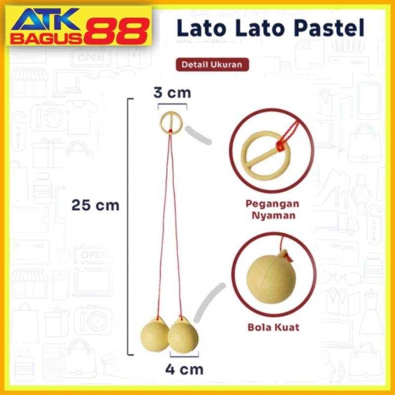 mainan viral lato lato/lato lato pastel/lato lato murah/etek etek