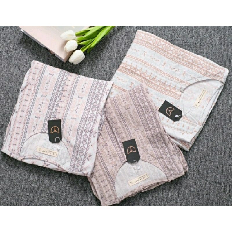 Preloved Gamis Rayon Motif Etnik Daily Dress Sistrside