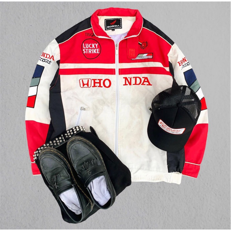jacket lucky strike x honda / 85