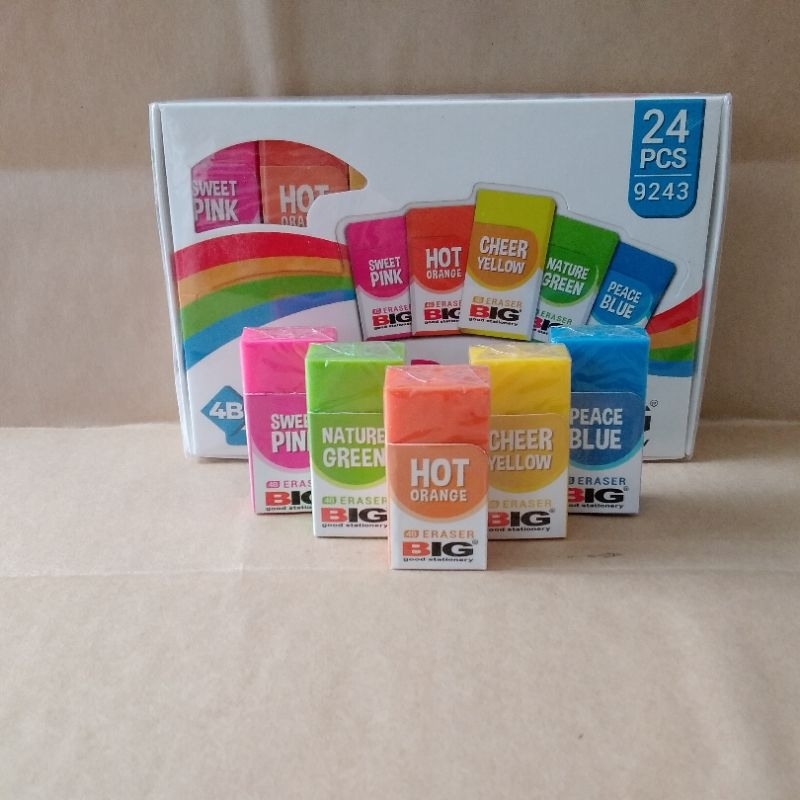 

penghapus Big Colour/Penghapus Warna-warni