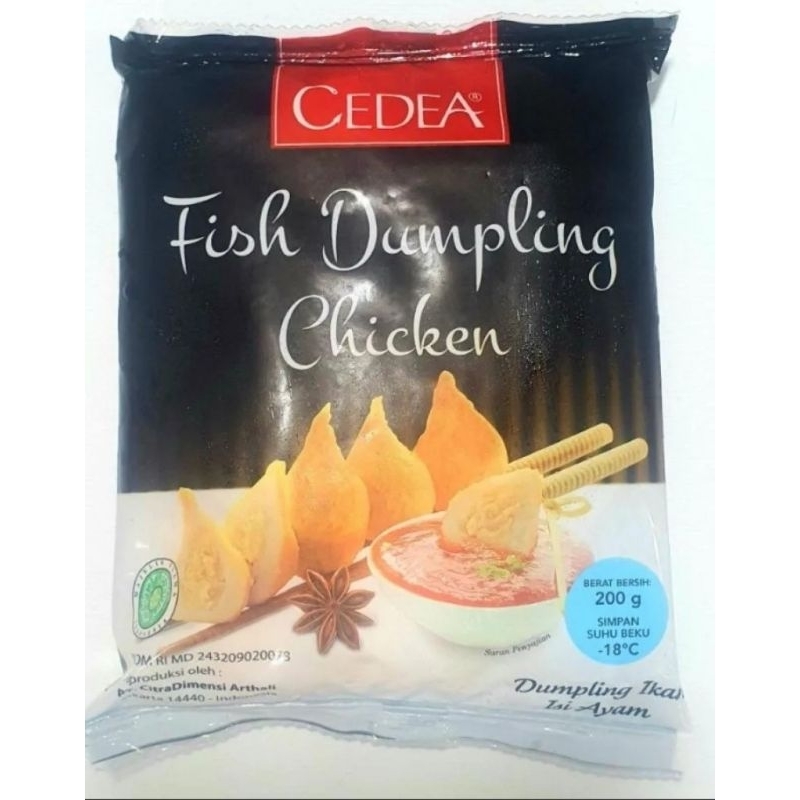 

CEDEA FISH DUMPLING CHICKEN 200 GRAM