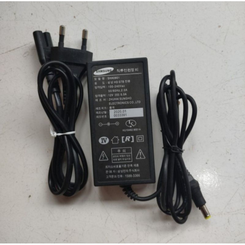 AC DC ADAPTOR TV LCD LED JUC 12 VOLT MEREK SAMSUNG