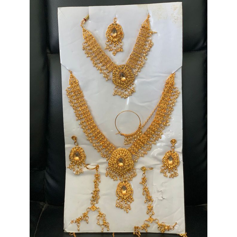 kalung set/ bridal kalung/ kalung India/ perhiasan India