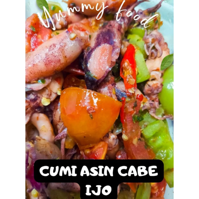 MASAKAN RUMAHAN &quot;CUMI ASIN CABE IJO&quot; (PORSI BESAR)