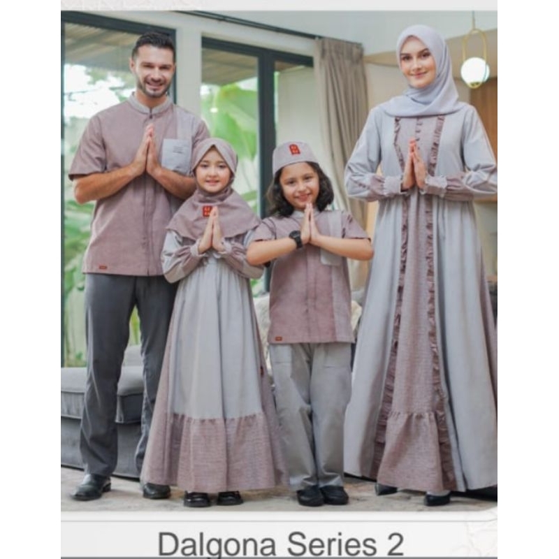 SARIMBIT KEKE DALGONA SERIES BURGUNDY || COUPLE KELUARGA
