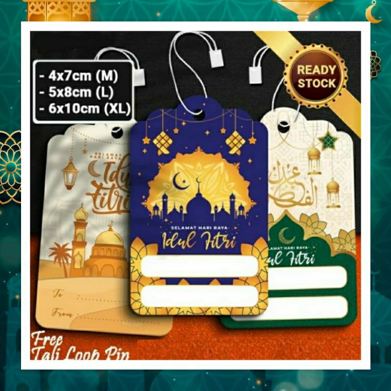 

Hang Tag Idul Fitri Hangtag Lebaran Label