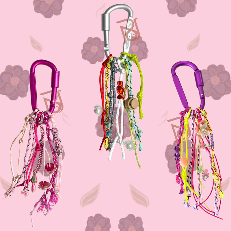 Bag Charm Carabiner/ Gantungan Tas Lucu