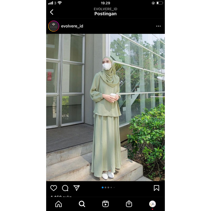 Rana set by @evolvere_id sale stock❗️