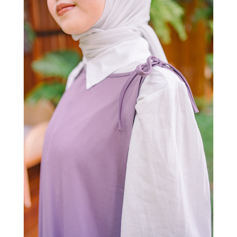 OUTER DRESS POLOS KOREAN LOOK MAYUNG MUSLIM JUMBO XXL