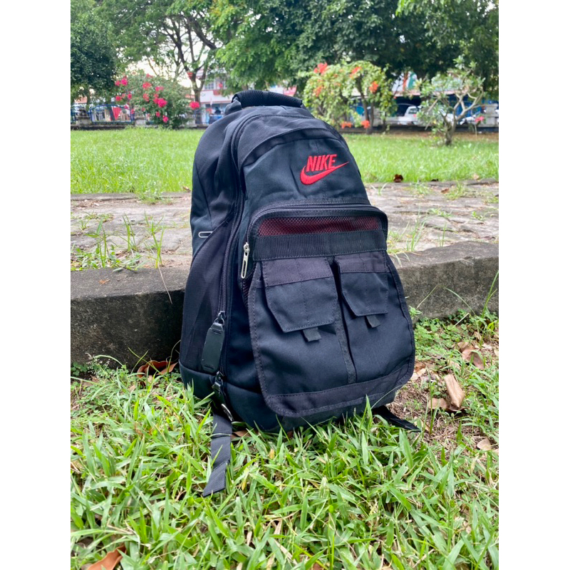 Backpack Nike Double Pocket Black Second