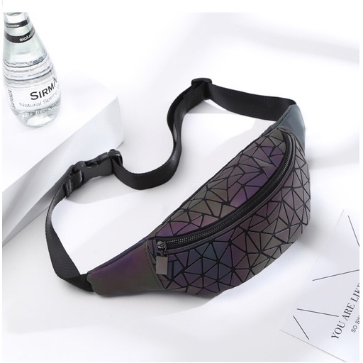 Tas Selempang Pria Wanita Sling Bag Tas Bahu Cowok Geometri Import Selempang Olahraga