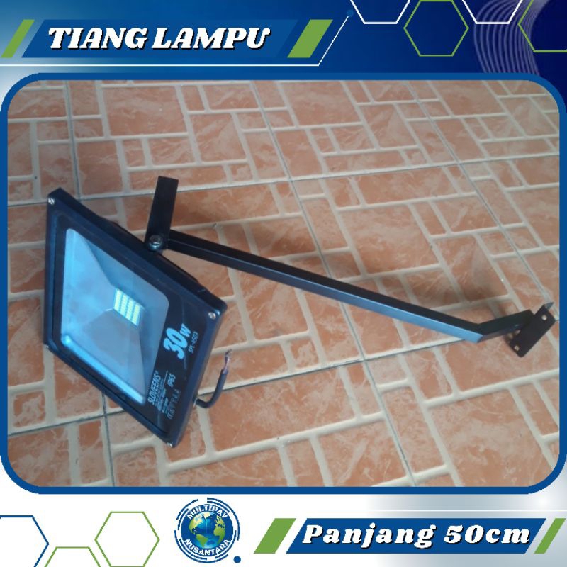TIANG LAMPU BILLBOARD / PAPAN REKLAME PANJANG 50CM