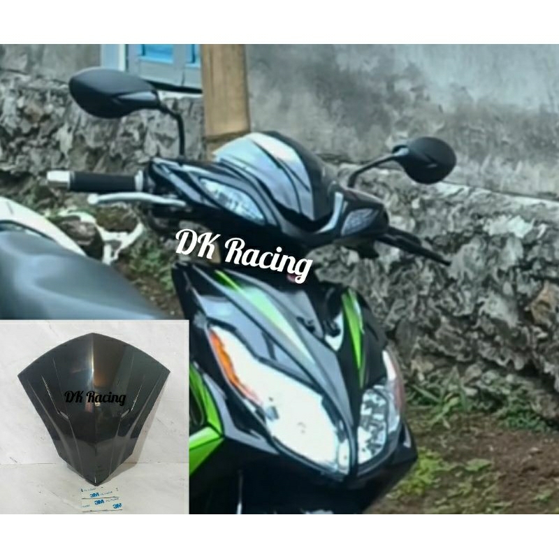 VISOR XEON 125 OLD VISOR XEON KARBU 125 WINDSHIELD XEON KARBU 125 MODEL TERBARU