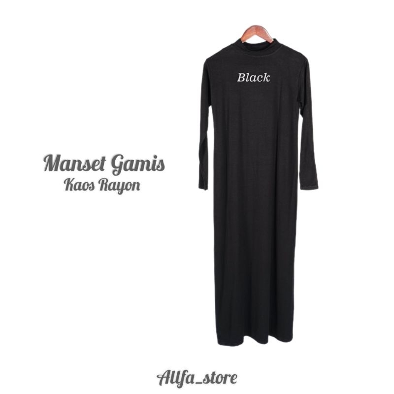 Manset Gamis Lengan Panjang/Inner Dress Lengan Panjang/Dalaman Gamis lengan Panjang/Manset Gamis Pan