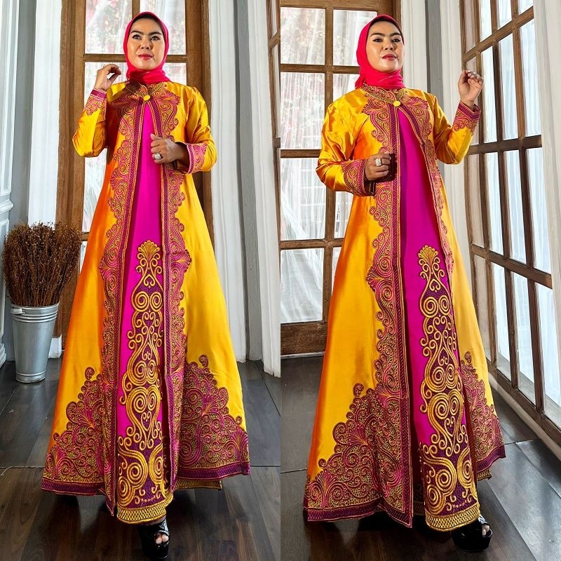 Gamis Morena (maxi+Longcardi &quot;Terpisah&quot;)Original Butik