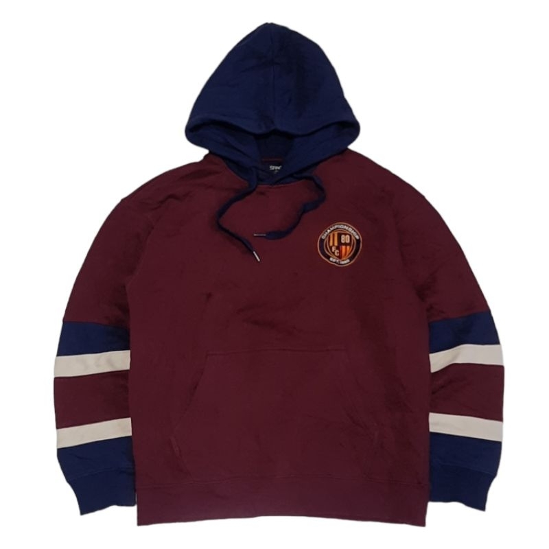 HOODIE SPAO MAROON SECOND