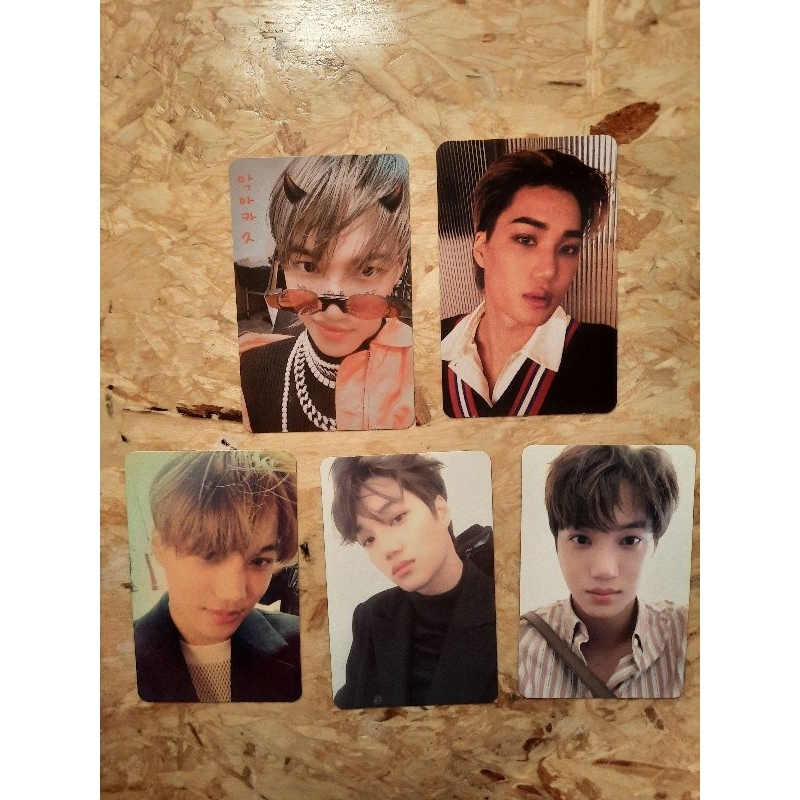 Photocard PC Kai Jongin Devil, Universe, Tempo, Exodus