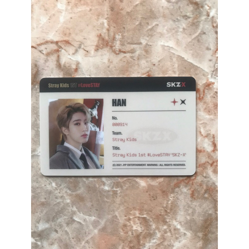 ID Card SKZ-X Han Stray Kids