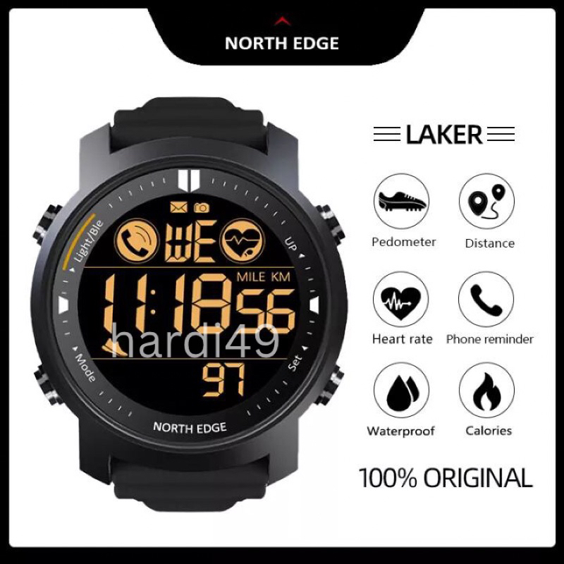 north edge laker jam tangan digital northedge not mars apache