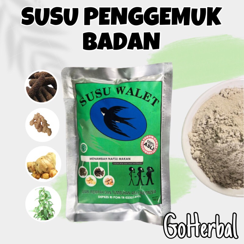 

Susu Walet Original 150 gram / Susu Penggemuk Badan