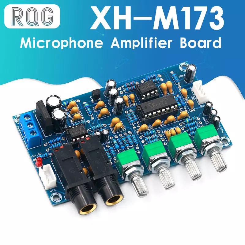 XH-M173 MIKROFON AMPLIFIER KARAOKE 12-24V DC