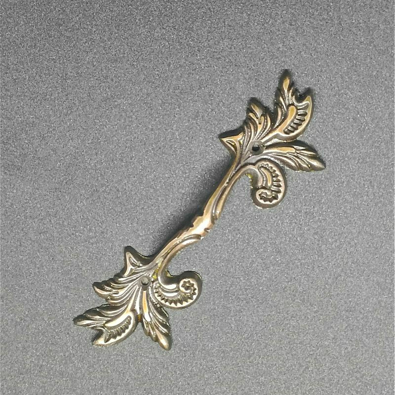 Handle laci gagang pintu lemari tarikan jendela motif akar