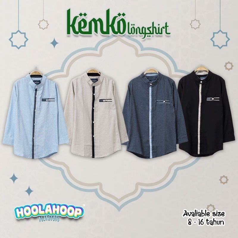 Ready ‼️ Kemko Anak Cowo Premium Longshirt Series by Hoolahoop