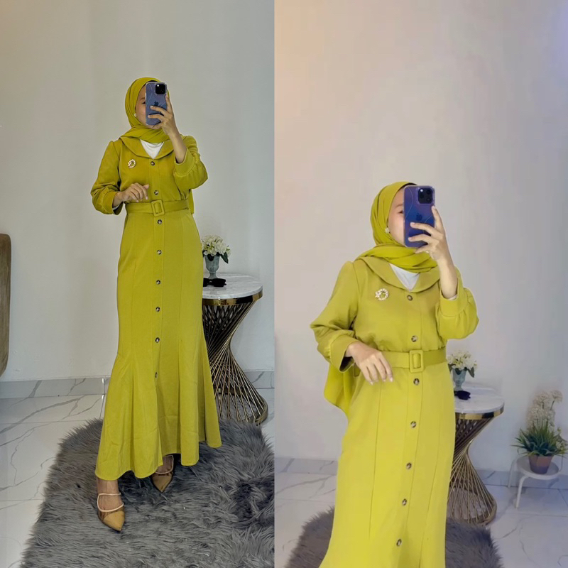 scuba maxi duyung kancing