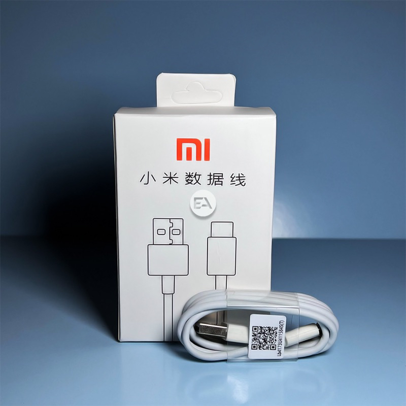 Kabel data Xmi Fast Charging Micro USB Putih ORIGINAL 100%