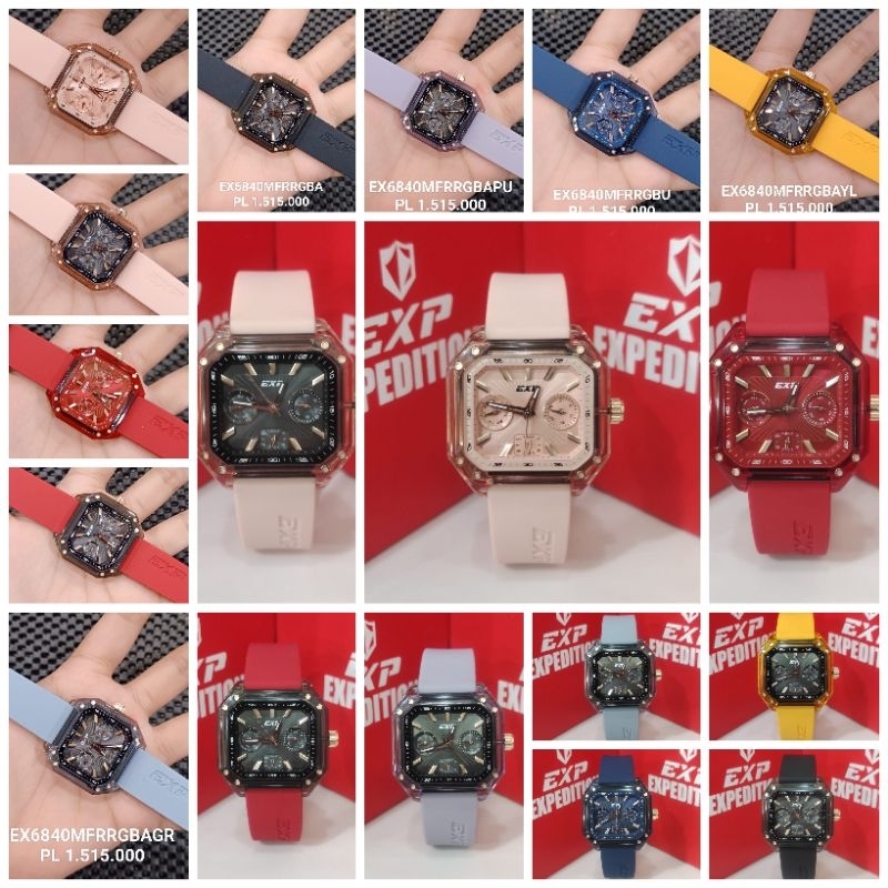 JAM TANGAN DIGITAL PRIA WANITA EXPEDITION E6840 / E 6840 / EXF6840 / EXF 6840  RUBBER DIGITAL ORIGIN
