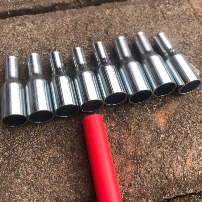 Head Pole Ujung Frame Tenda Fiber Ukuran 9,5mm Aksesories Tenda Camping