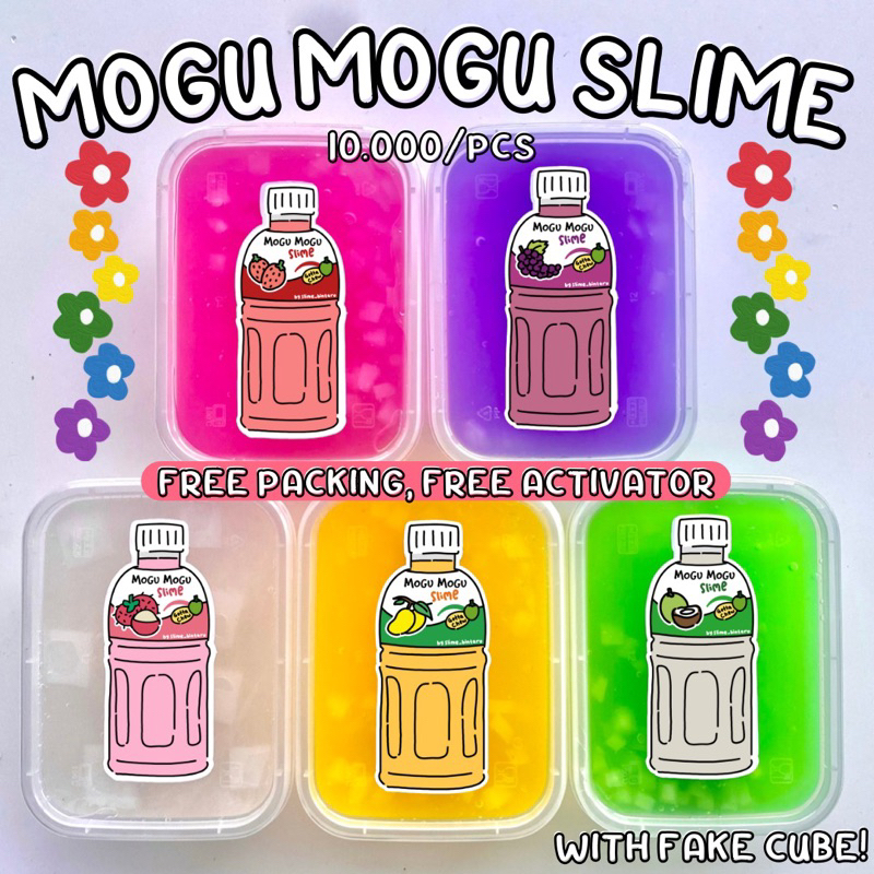 MOGU MOGU SLIME BY SLIME_BINTARO FREE ACTIVATOR || SLIME LUCU SLIME MURAH SLIME BERKUALITAS || SLIME WORTH IT || SLIME LUCU