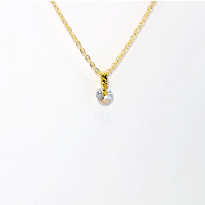 Kalung S925 lapis emas Yasmine Necklace Kalung S925 Gold