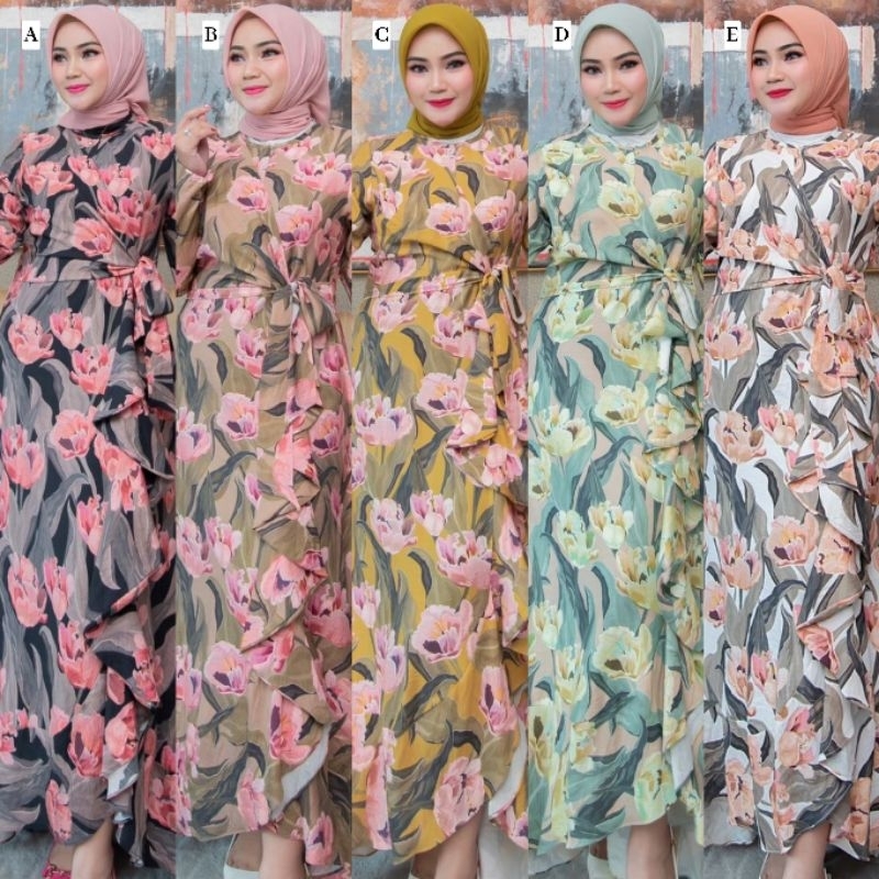 Sheraton Dress by Byanca Irna Emerald Gallery