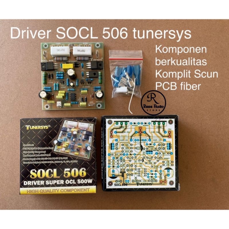 Kit Driver SOCL 506 Fiber 500watt Socl506 Produk Tunersys