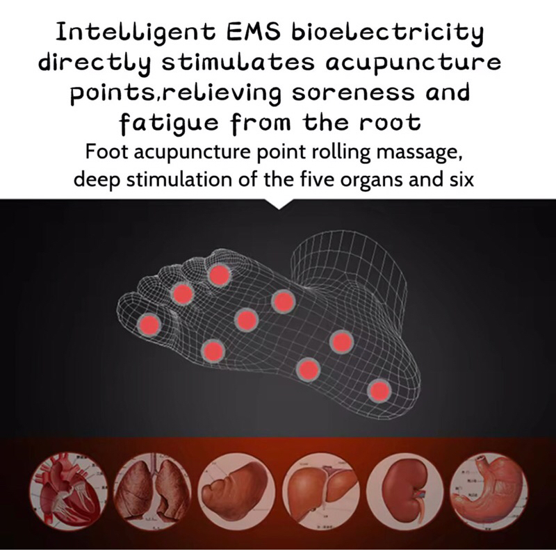 Pijat Kaki EMS Foot Massage Pad Mat Akupuntur Relaksasi Kaki