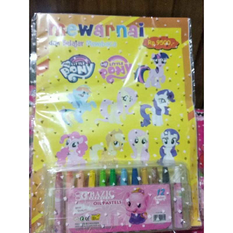 

Paket Crayon dan Buku Mewarnai