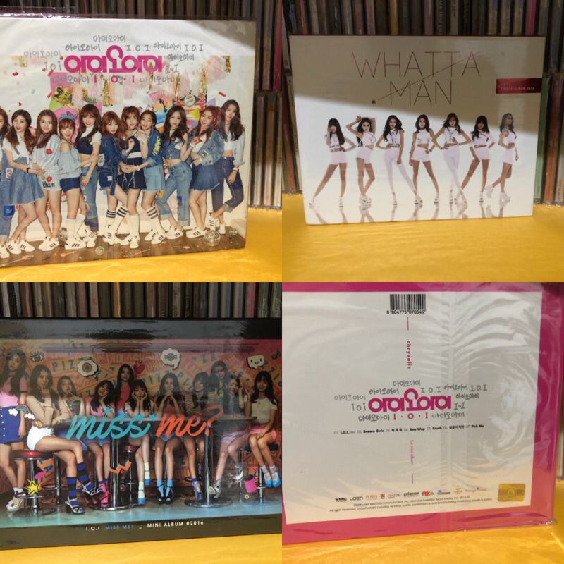 SALE IOI , I.O.I OFFICIAL ALBUM ONLY 1st Press , CHRYSALIS , WHATTA MAN , MISS ME , IOI ALBUM , WJSN