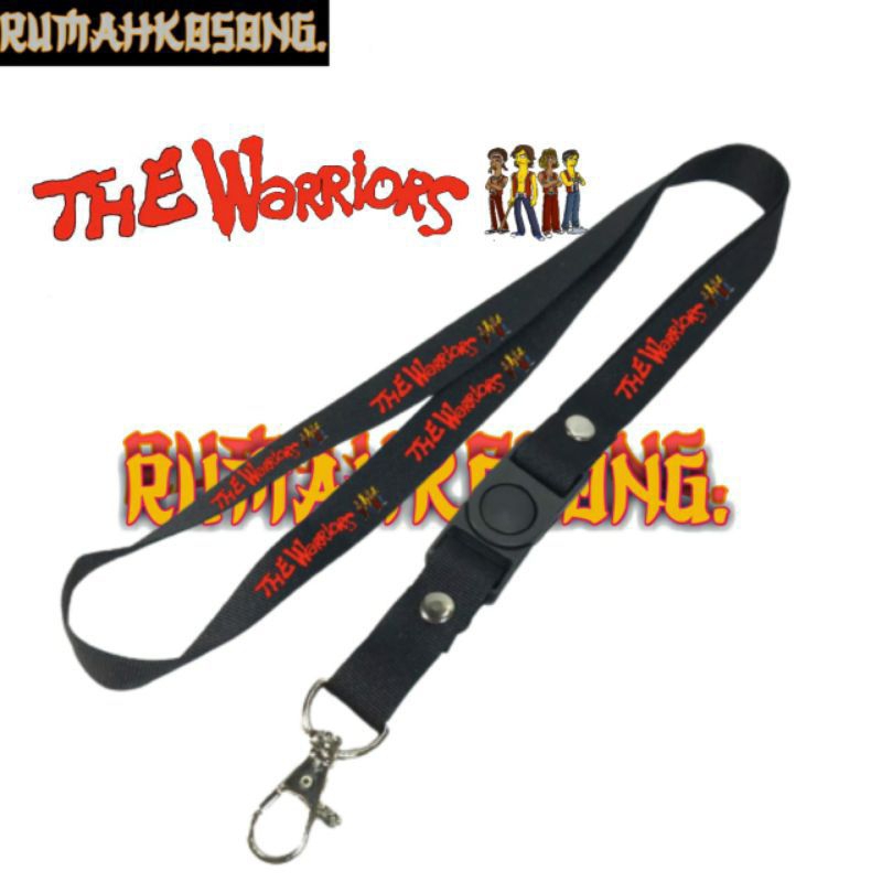 

lanyard THE WARRIORS / tali lanyard film gantungan kunci name tag id card / pods / brand lokal