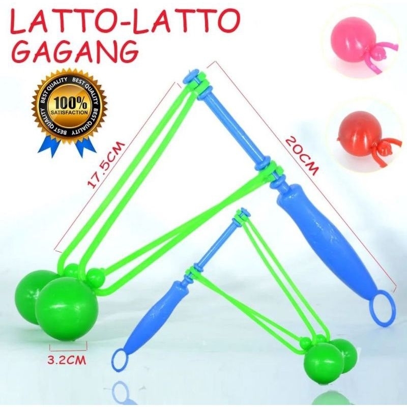 Mainan Lato Lato Gagang |LATO LATO MATIC|