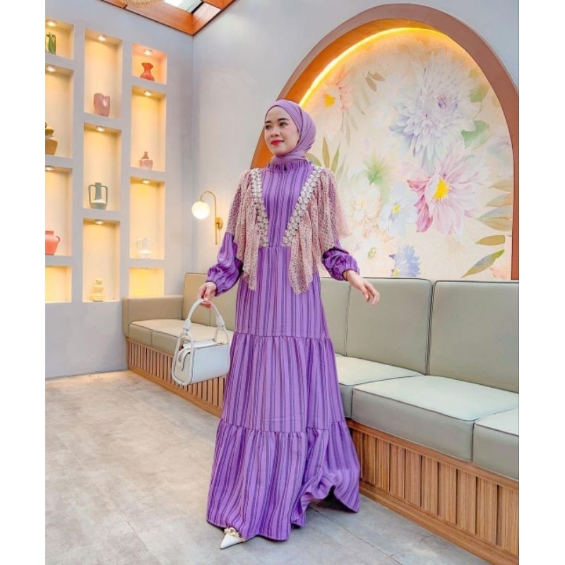 Naina gamis import premium/Naina dress import premium/Naina gamis ala2 Turki premium import