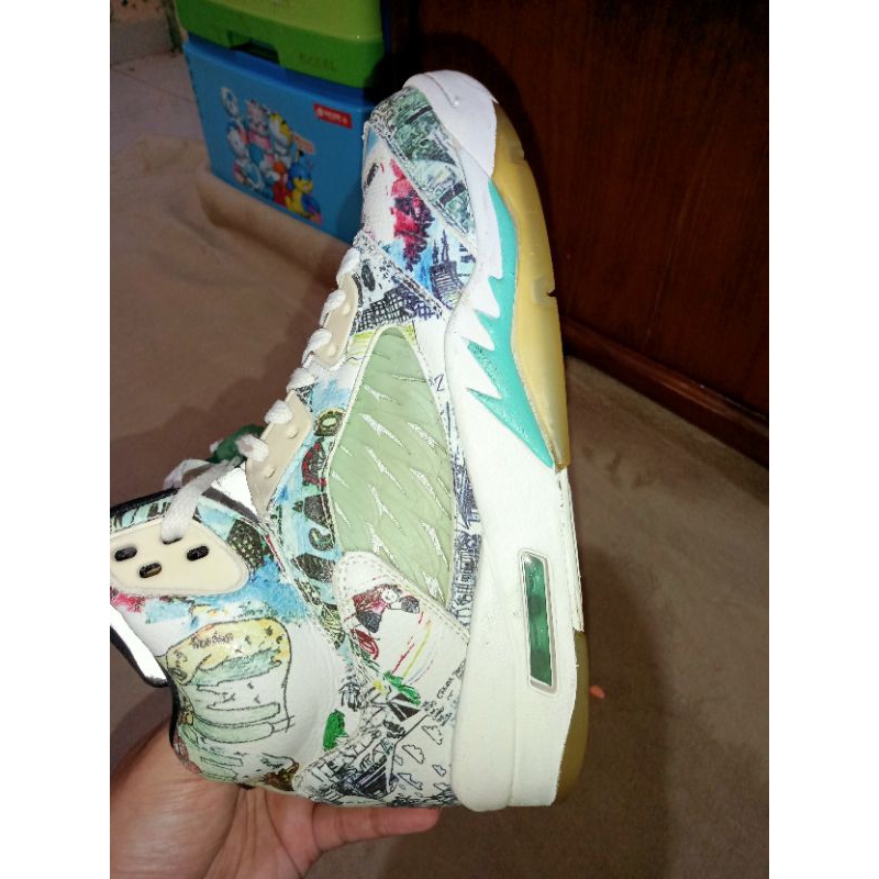 Jordan 5 retro wings, size 41