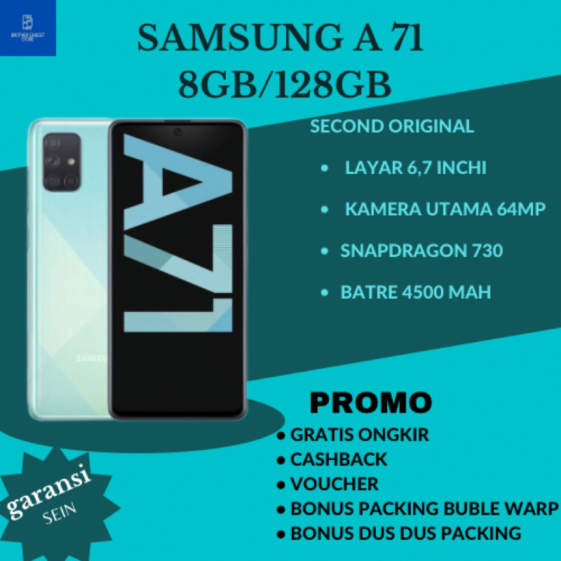 samsung a71 8/128