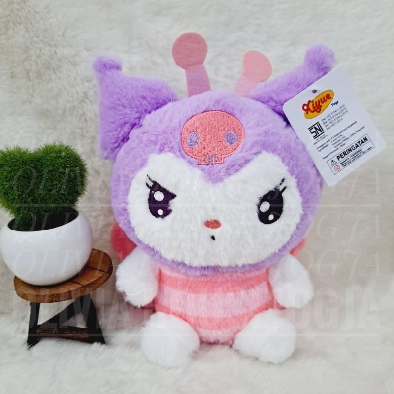 Boneka Kuromi Kostum Lebah Ungu Boneka Kurom Boneka Lebah Kuromi