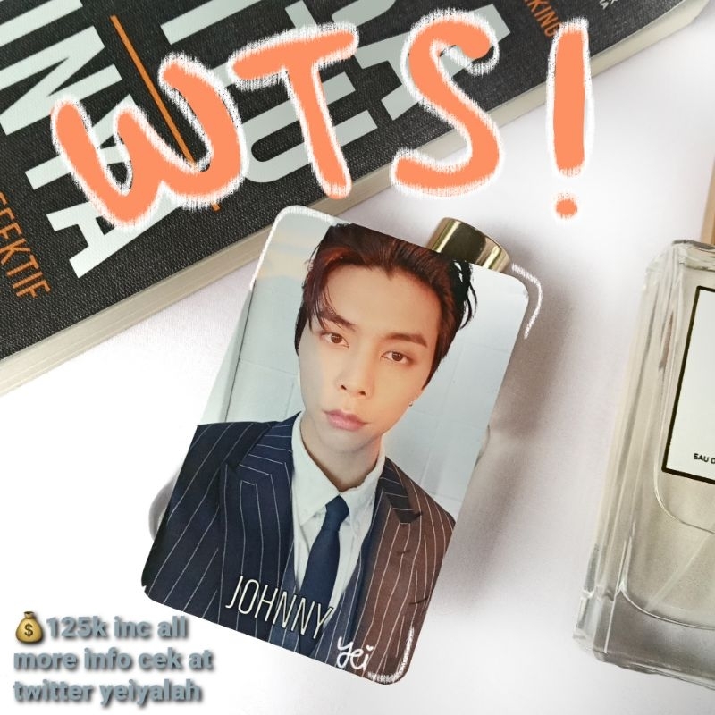 Photocard Johnny NCT 127 Loveholic A Ver.