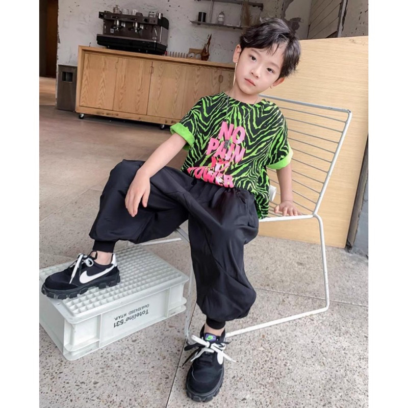 setelan anak import 10-13thn/setelan anak korea/setelan fashion import/seelan joger laki laki/setela