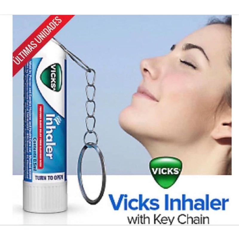 Vicks Inhaler with Keychain Pilek Hidung Buntu