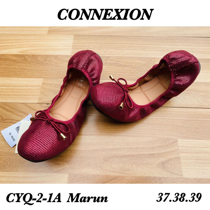 flatshoes warna marun CYQ