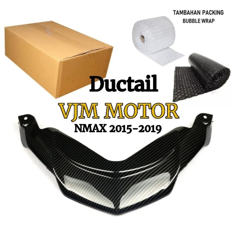 Ducktail Nmax old 2015-2019 Ducktail atas lampu Nmax old Carbon cover Ducktail